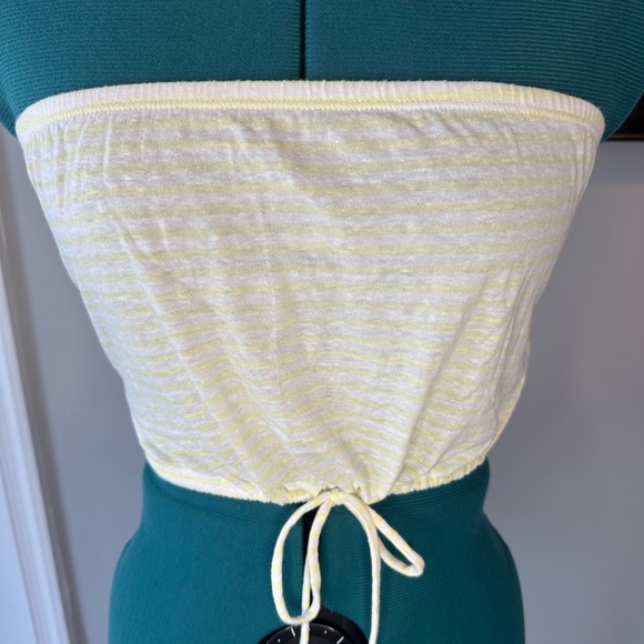 PacSun Tie Front Tube Top - Picture 2 of 4